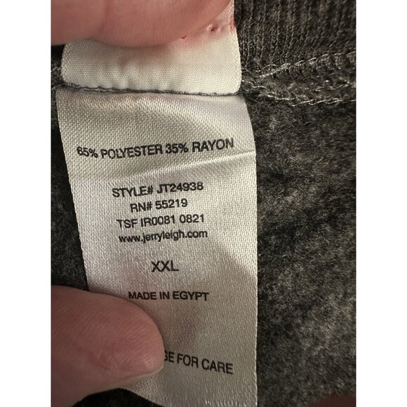 Disney Mickey Mouse Holiday Christmas Gray Pullover Sweater Size XXL - Picture 5 of 8